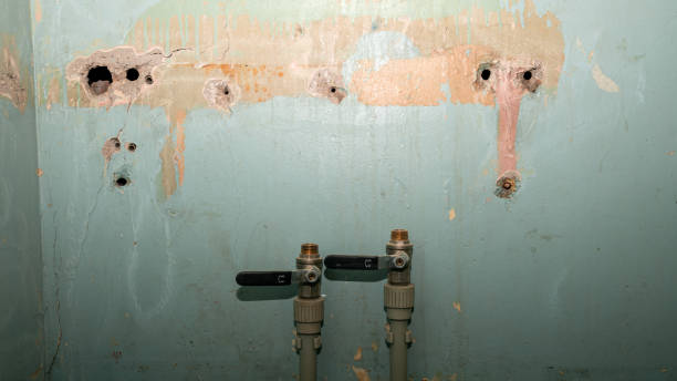Water damage restoration process in OH
